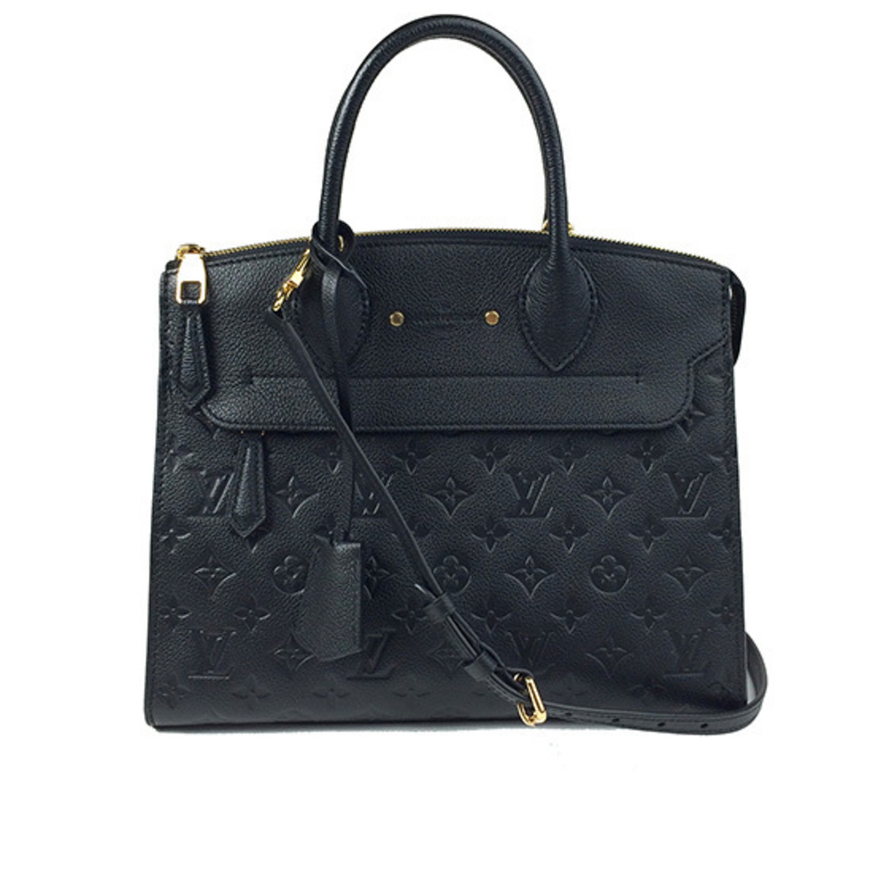 Louis Vuitton Implant Pont Neuf MM Noir Shoulder Bag